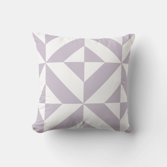 Coole Traubengeometrie Deko Cube Muster Kissen (Vorderseite)