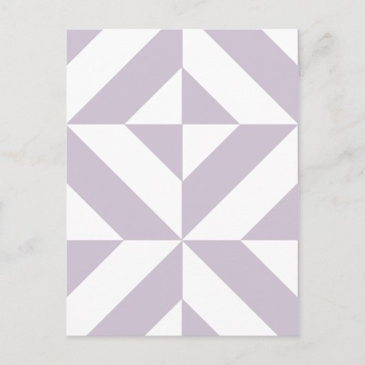 Coole Traubengeometrie Deko Cube Muster Postkarte (Vorderseite)