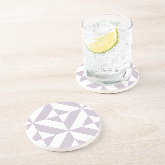 Coole Traubengeometrie Deko Cube Muster Sandstein Untersetzer (Seite)