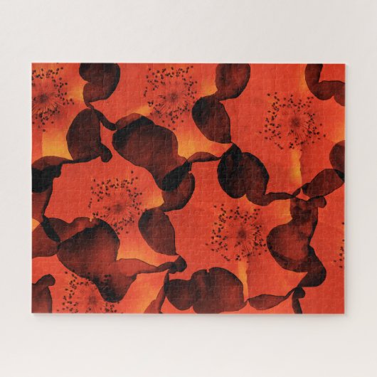 Coole, trendige, einzigartige digitale Kunst der B Puzzle (Horizontal)