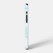 Coole trendige grüne Marmor-, Baum-Etui Case-Mate iPhone Hülle (Linke Seite)