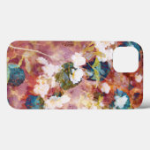 Coole, trendige Kunst der romantischen Blume Case-Mate iPhone Hülle (Rückseite (Horizontal))