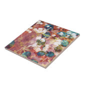 Coole, trendige Kunst der romantischen Blume Fliese (Seite)