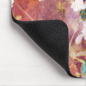 Coole, trendige Kunst der romantischen Blume Mousepad (Ecke)