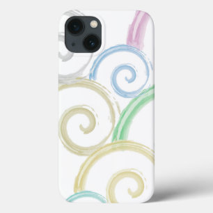 Coole, trendige, moderne Wellenwasser-Farbbürsten Case-Mate iPhone Hülle