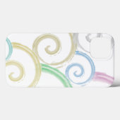 Coole, trendige, moderne Wellenwasser-Farbbürsten Case-Mate iPhone Hülle (Rückseite (Horizontal))