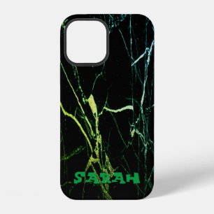Coole trendige schwarze Marmor-Hülle Case-Mate iPh iPhone 12 Hülle