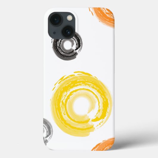 Coole, trendige, urbane, moderne Malpinselkunst Case-Mate iPhone Hülle (Rückseite)