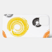 Coole, trendige, urbane, moderne Malpinselkunst Case-Mate iPhone Hülle (Rückseite (Horizontal))
