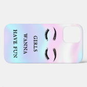 Coole trendy Imitate Lashes Case-Mate iPhone Hülle (Rückseite (Horizontal))