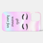 Coole trendy Imitats Lashes Chromatic Case-Mate iP iPhone Hülle (Rückseite (Horizontal))
