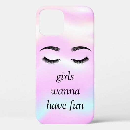 Coole trendy Imitats Lashes Chromatic Case-Mate iP iPhone Hülle (Rückseite)