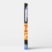 Coole trendy Patches Design. Abstrakter Hintergrun Case-Mate iPhone Hülle (Rückseite / Links)