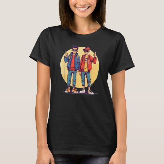 Coole Treue Bestfriends T-Shirt (Vorderseite)