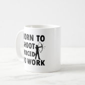 Coole Trieb-Entwürfe Kaffeetasse (Vorderseite Links)