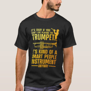 Coole Trompeten-Kunst für Männer Frauen Kind Tromp T-Shirt