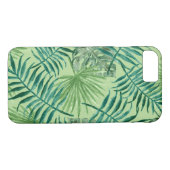 Coole tropische Palm-Blätter Design Handy Case (Rückseite (Horizontal))