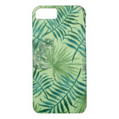 Coole tropische Palm-Blätter Design Handy Case (Rückseite)