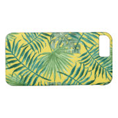 Coole tropische Palm-Blätter Design Handy Case (Rückseite (Horizontal))
