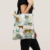 Coole tropische Safari Wildkatzen Tiger Leopard Tasche (Von Nahem)