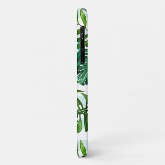 Coole tropische tropische Blätter Case-Mate iPhone Hülle (Hinten/Links)