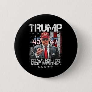 Coole Trump hatte recht über alles Amerikanische Button