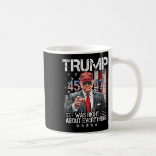Coole Trump hatte recht über alles Amerikanische Kaffeetasse