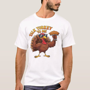 Coole Truthahn-Dankfest lustiges Oversized T-Shirt