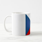 Coole tschechische Flagge Kaffeetasse (Links)
