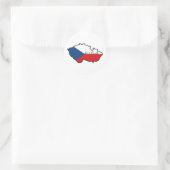 Coole Tschechische Republik Runder Aufkleber (Tasche)