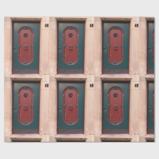 Coole Tür-glattes Verpackungs-Papier, 30 in x 6 ft Geschenkpapier (Flach)