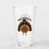 Coole Türkei glücklich Danksagung Sondertext Glas (Vorderseite)