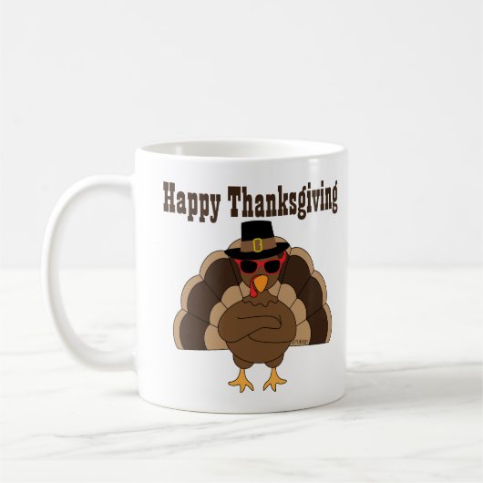 Coole Türkei glücklich Danksagung Sondertext Kaffeetasse (Links)