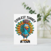 Coole Türkei in der Stadt Postkarte (Stehend Vorderseite)