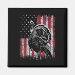 Coole Türkei Lover 4. Juli Patriotische USA Indepe Magnet