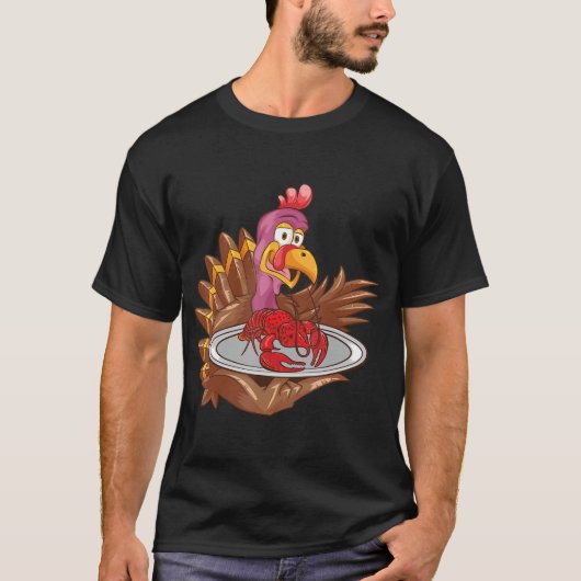 Coole Türkei mit Hummer-Erntedank T-Shirt (Vorderseite)