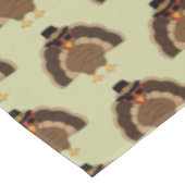 Coole Türkei mit Sonnenbrille Erntedank Muster Tischdecke (Schrägansicht)