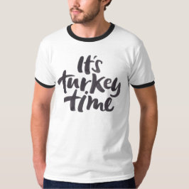 Coole Türkei Zeit Erntedank Buchstaben T-Shirt