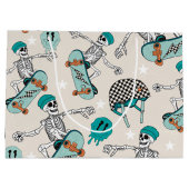 Coole Typ-Skateboarding-Geschenktaschen Große Geschenktüte (Rückseite)