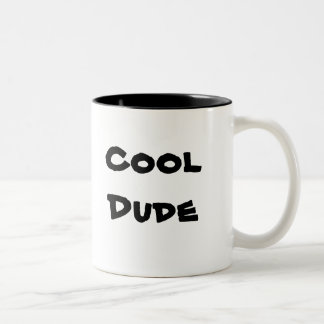 Coole Typ-Tasse Zweifarbige Tasse