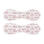 coole Typografie Muster der Namen personalisiert Baseball (Paneele)