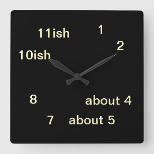 Coole Uber Geek Hipster Black One-ish Uhr 3