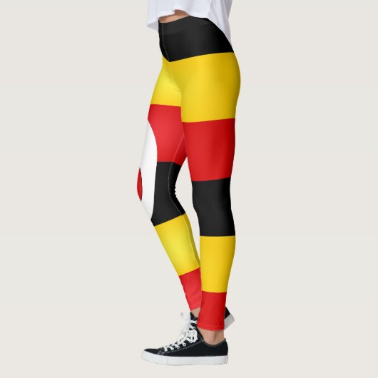 Coole Uganda-Flagge Leggings (Links)