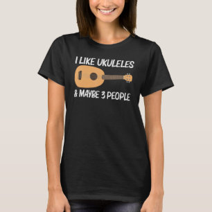 Coole Ukulele für Männer - Musikinstrument T-Shirt