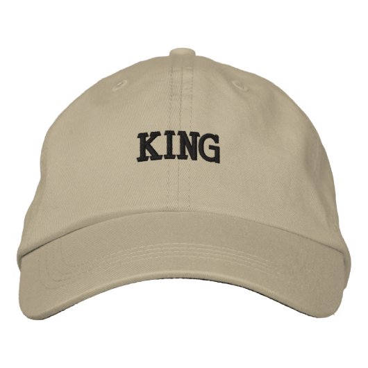 Coole und ansprechende Weißfarbe Bestickte Baseballkappe (Vorderseite)