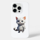 Coole und bezaubernde Katze-Illustration Case-Mate iPhone Hülle (Rückseite)