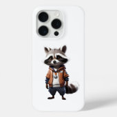 Coole und bezaubernde Raccoon-Illustration Case-Mate iPhone Hülle (Rückseite)
