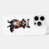 Coole und bezaubernde Raccoon-Illustration Case-Mate iPhone Hülle (Rückseite (Horizontal))