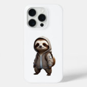 Coole und bezaubernde Sloth-Illustration Case-Mate iPhone Hülle (Rückseite)