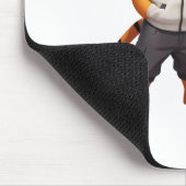 Coole und bezaubernde Tigerabbildung Mousepad (Ecke)